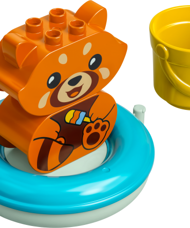 Bath Time Fun: Floating Red Panda