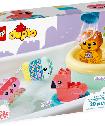 Bath Time Fun: Floating Animal Island