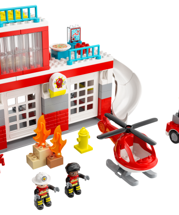 Fire Station & Helicopter