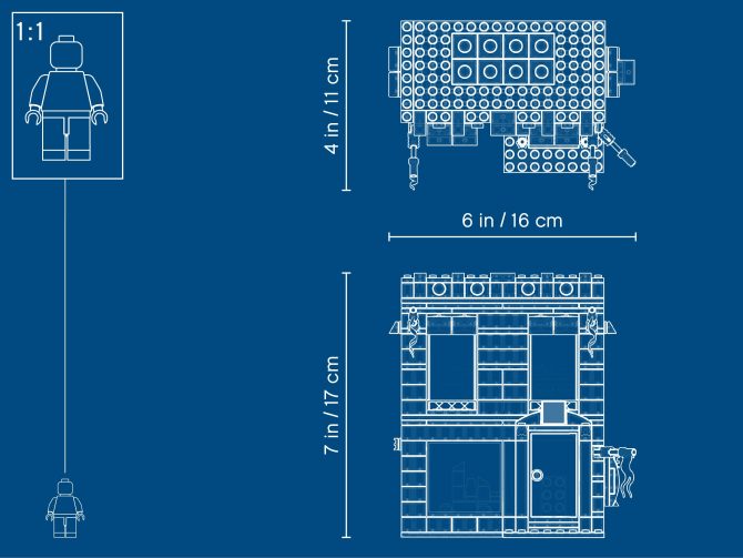 Microscale LEGO® Brand Store