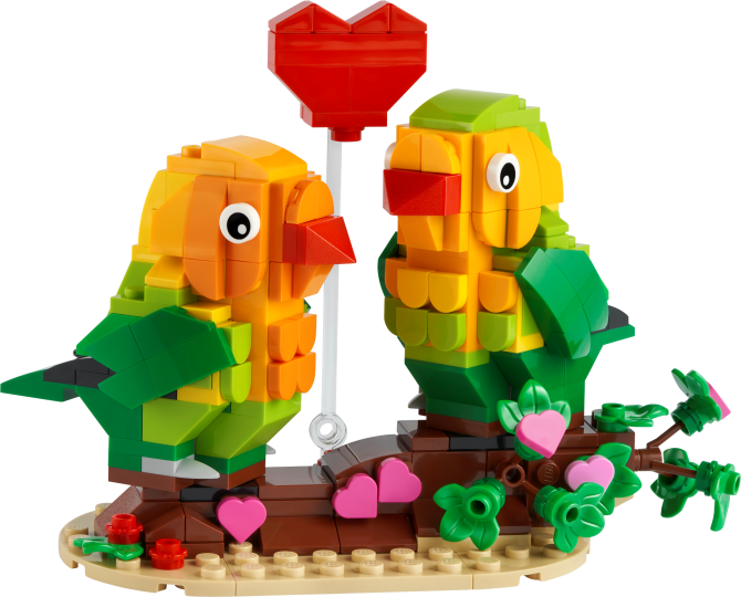 Valentine Lovebirds