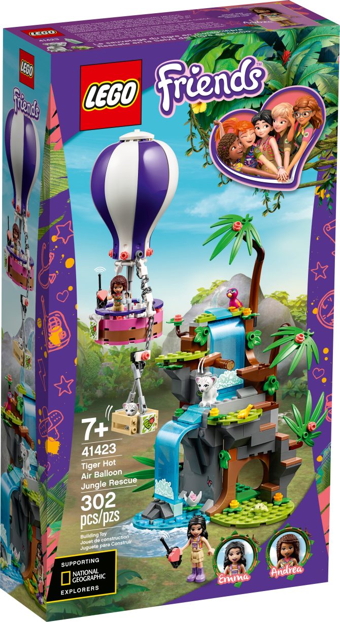 Tiger Hot Air Balloon Jungle Rescue