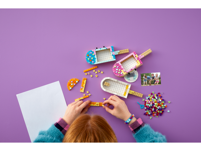 Ice Cream Picture Frames & Bracelet