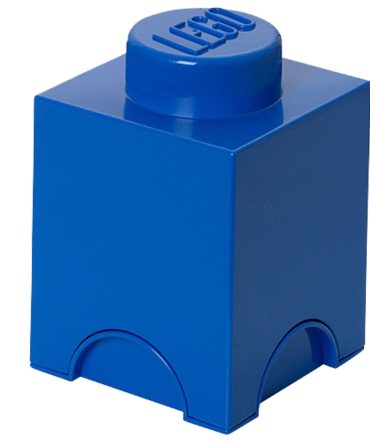 LEGO® 1-stud Blue Storage Brick