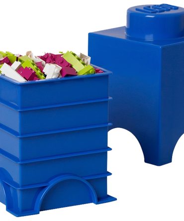 LEGO® 1-stud Blue Storage Brick