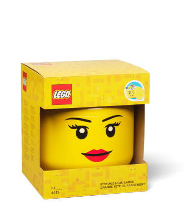 LEGO® Girl Storage Head – Large