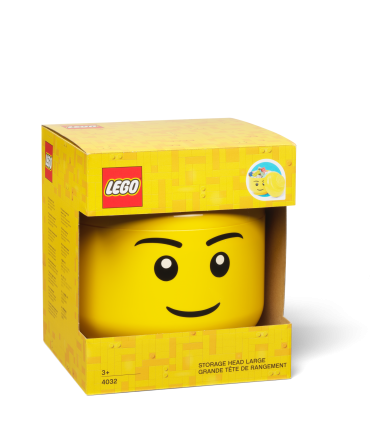 LEGO® Boy Storage Head – Large