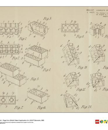 1st Edition Print British Patent, 1968