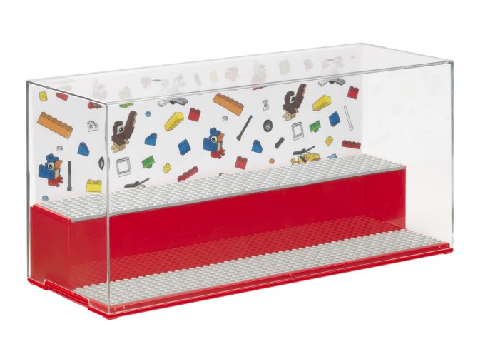 LEGO® Play and Display Case – Red