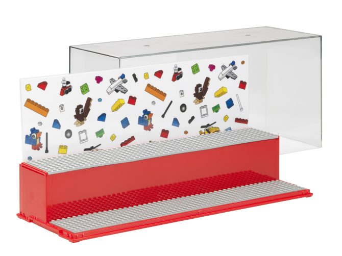 LEGO® Play and Display Case – Red