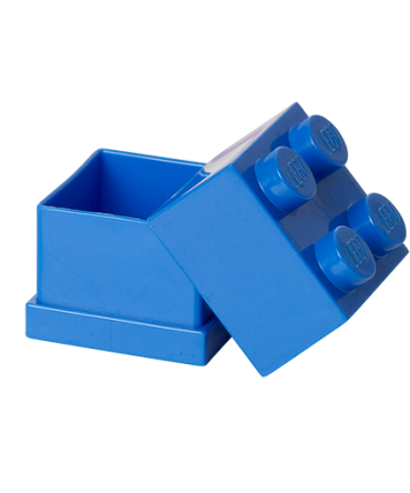 4-Stud Blue Mini Box