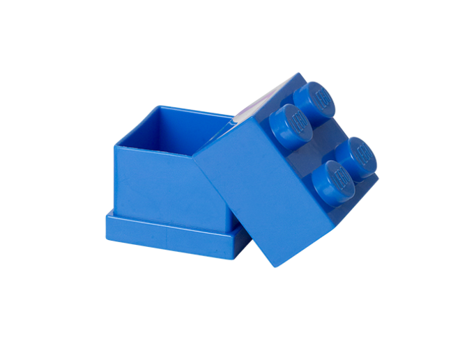 4-Stud Blue Mini Box