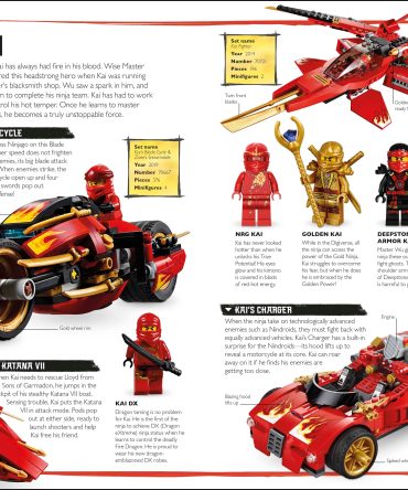 LEGO® NINJAGO® Visual Dictionary New Edition