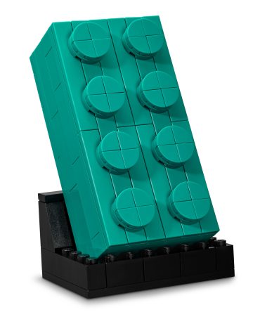 2x4 Teal Brick