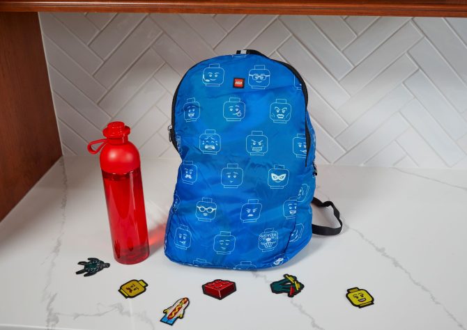 Minifigure Packable Patch Backpack