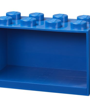 8-Stud Brick Shelf – Blue