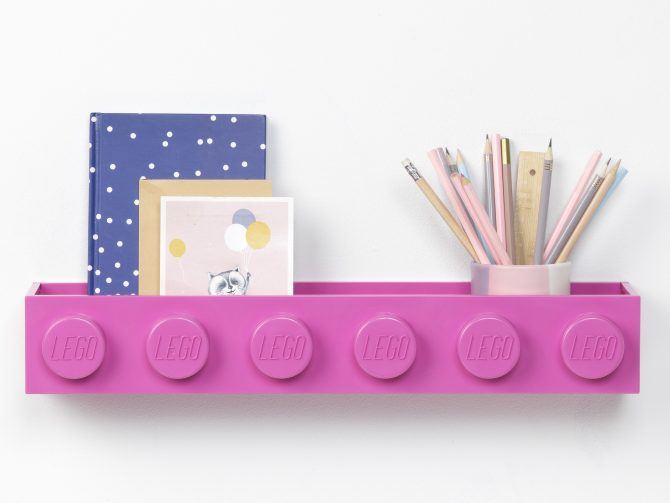 Brick Bookrack – Pink