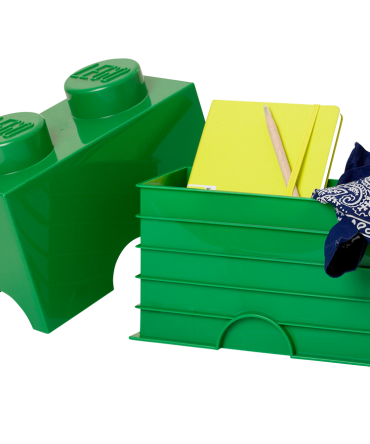 2-Stud Storage Brick – Green