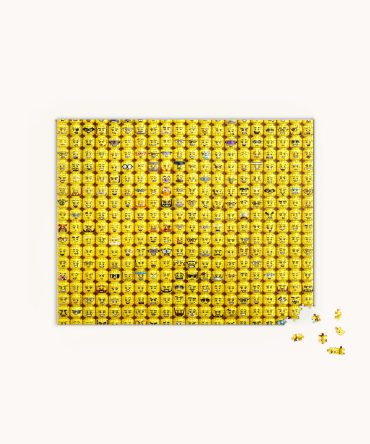 Minifigure Faces 1,000-Piece Puzzle