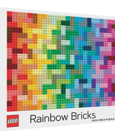 Rainbow Bricks 1,000-Piece Puzzle