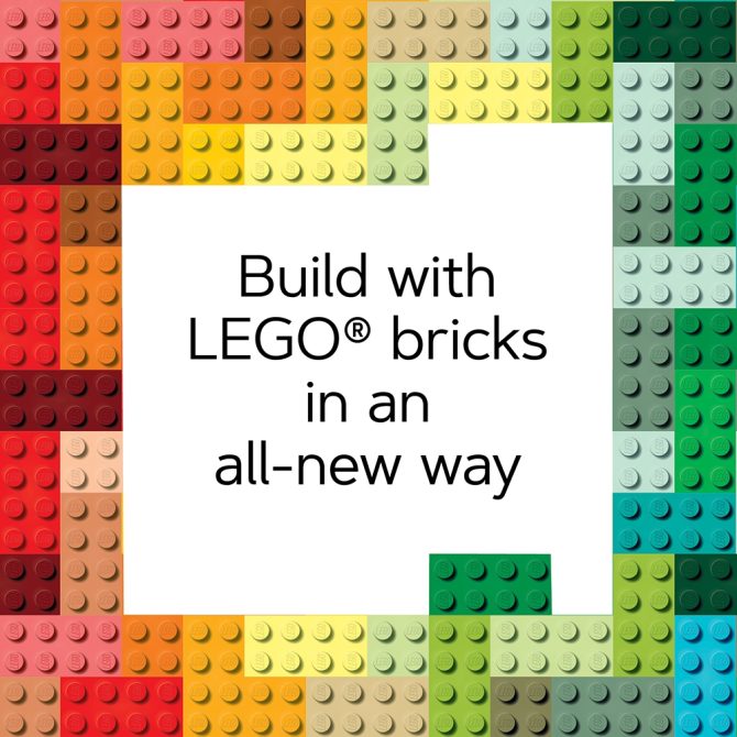 Rainbow Bricks 1,000-Piece Puzzle