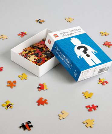 Mystery Minifigure Mini-Puzzle Blue Edition