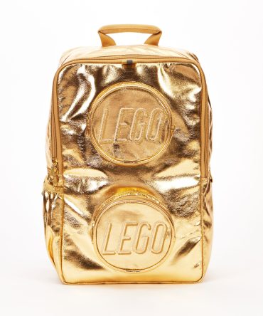 Brick Backpack – Metallic Gold