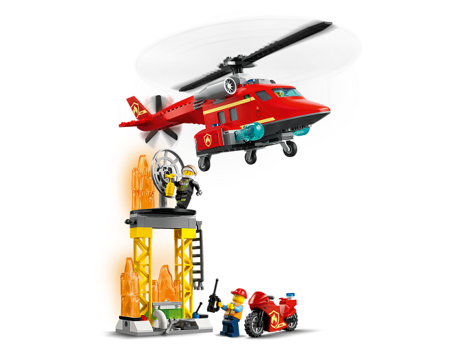 Fire Rescue Helicopter