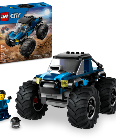 Blue Monster Truck