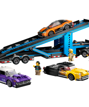 Car Transporter Truck with Sports Cars