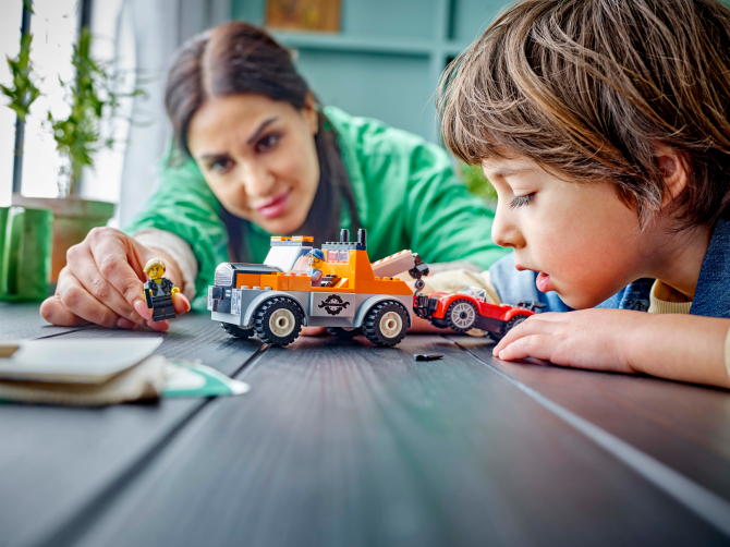 Tow Truck and Sports Car Repair