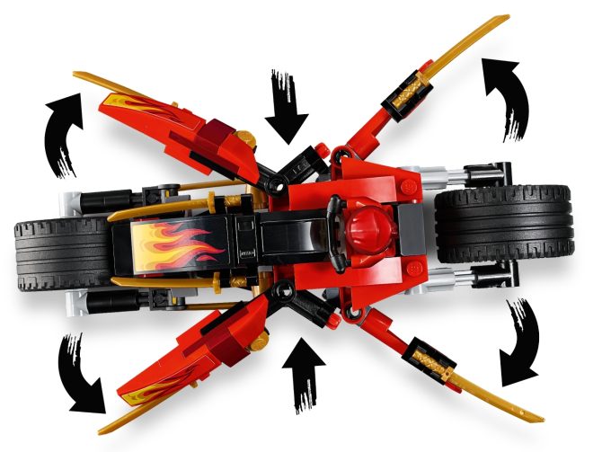 Kai's Blade Cycle & Zane's Snowmobile