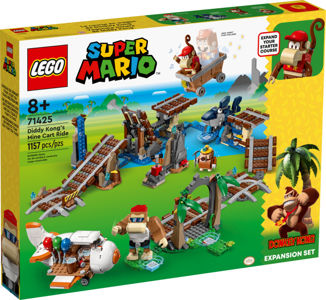 Diddy Kong's Mine Cart Ride Expansion Set