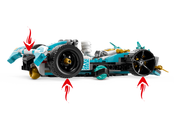 Zane’s Dragon Power Spinjitzu Race Car