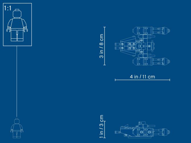 Resistance Y-wing™ Microfighter