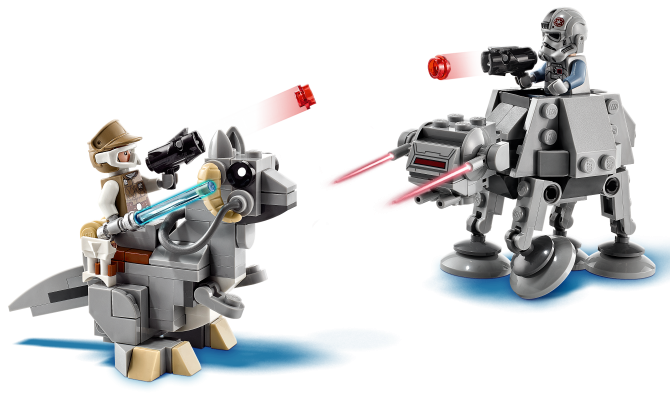 AT-AT™ vs. Tauntaun™ Microfighters