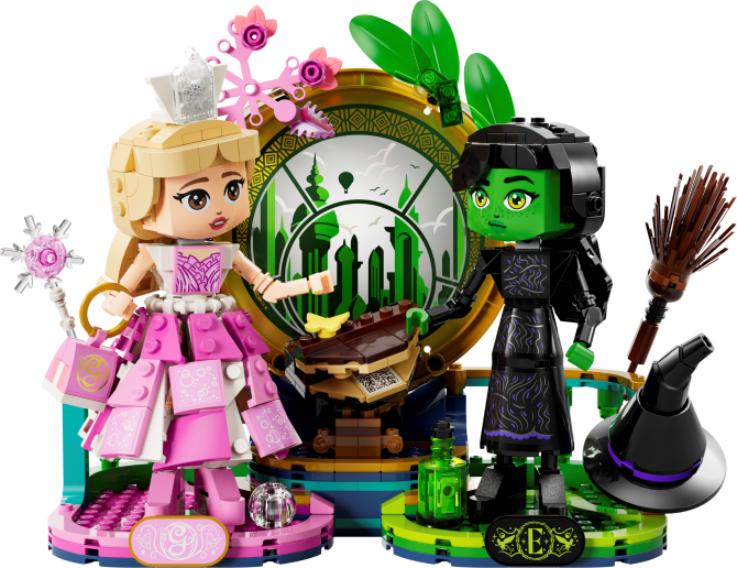 Elphaba & Glinda Figures