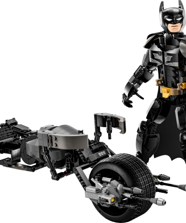 Batman™ Construction Figure and the Bat-Pod Bike