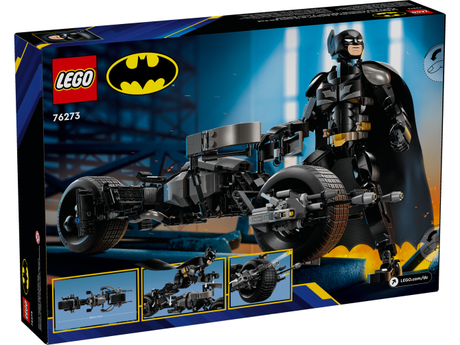 Batman™ Construction Figure and the Bat-Pod Bike