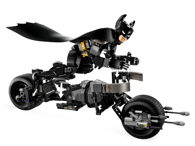 Batman™ Construction Figure and the Bat-Pod Bike