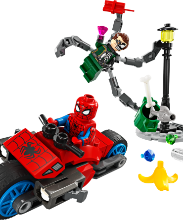 Motorcycle Chase: Spider-Man vs. Doc Ock