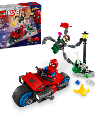 Motorcycle Chase: Spider-Man vs. Doc Ock