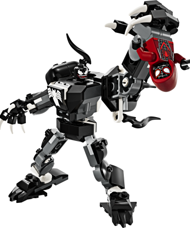 Venom Mech Armor vs. Miles Morales