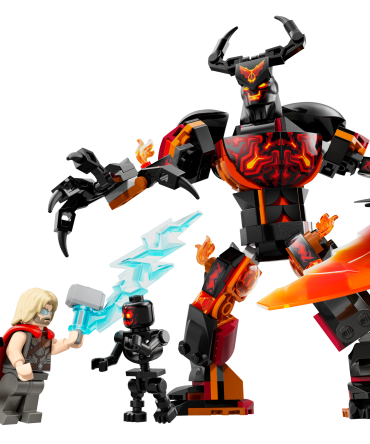 Thor vs. Surtur Construction Figure