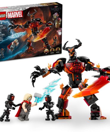 Thor vs. Surtur Construction Figure