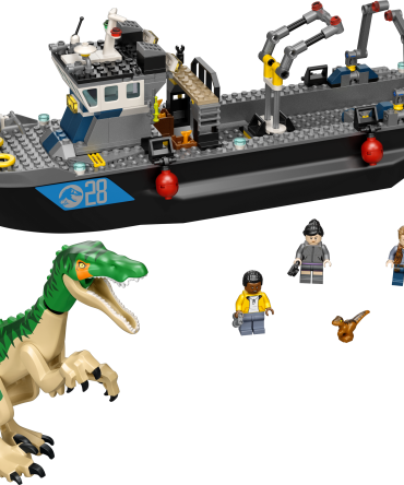 Baryonyx Dinosaur Boat Escape