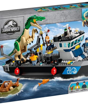 Baryonyx Dinosaur Boat Escape