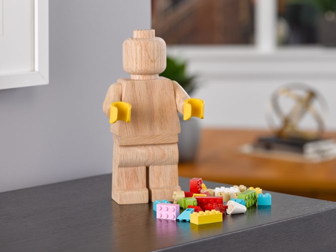 Wooden Minifigure